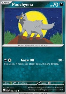 Poochyena - Temporal Forces (Common) [TEF-105] - JotaCards - Tu Tienda de TCG