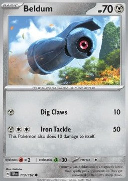 Beldum - Temporal Forces (Common) [TEF-113] - JotaCards - Tu Tienda de TCG