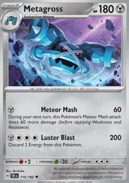 Metagross - Temporal Forces (Uncommon) [TEF-115] - JotaCards - Tu Tienda de TCG