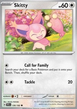 Skitty - Temporal Forces (Common) [TEF-130] - JotaCards - Tu Tienda de TCG