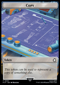 Copy Token // Treasure Token (V.1)