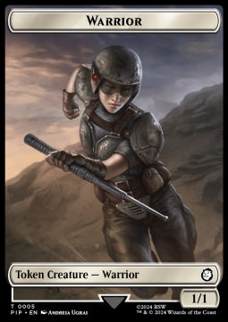 Warrior Token (W 1/1) // Soldier Token (RW 1/1)