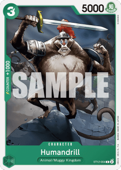 Humandrill (ST12-004) - Starter Deck: Zoro & Sanji (Common) [ST-12-004] - JotaCards - Tu Tienda de TCG