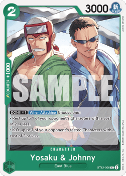 Yosaku & Johnny (ST12-006) - Starter Deck: Zoro & Sanji (Common) [ST-12-006] - JotaCards - Tu Tienda de TCG