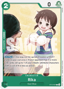 Rika (ST12-007) - Starter Deck: Zoro & Sanji (Common) [ST-12-007] - JotaCards - Tu Tienda de TCG