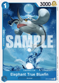 Elephant True Bluefin (ST12-009) - Starter Deck: Zoro & Sanji (Common) [ST-12-009] - JotaCards - Tu Tienda de TCG