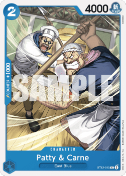 Patty & Carne (ST12-015) - Starter Deck: Zoro & Sanji (Common) [ST-12-015] - JotaCards - Tu Tienda de TCG