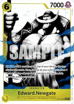 Edward.Newgate (ST13-004) (V.2) - Ultra Deck: The Three Brothers (Alternate Art) [ST-13-004] - JotaCards - Tu Tienda de TCG