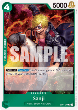 Sanji (EB01-014) - Memorial Collection (Rare) [EB01-014] - JotaCards - Tu Tienda de TCG