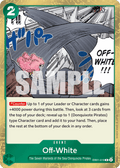 Off-White (EB01-019) - Memorial Collection (Rare) [EB01-019] - JotaCards - Tu Tienda de TCG