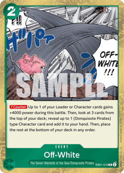 Off-White (EB01-019) - Memorial Collection (Rare) [EB01-019] - JotaCards - Tu Tienda de TCG