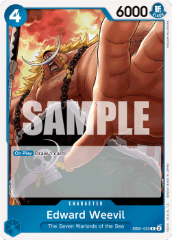 Edward Weevil (EB01-023) - Memorial Collection (Rare) [EB01-023] - JotaCards - Tu Tienda de TCG