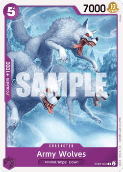 Army Wolves (EB01-032) - Memorial Collection (Common) [EB01-032] - JotaCards - Tu Tienda de TCG