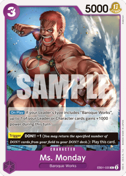 Ms. Monday (EB01-035) - Memorial Collection (Common) [EB01-035] - JotaCards - Tu Tienda de TCG