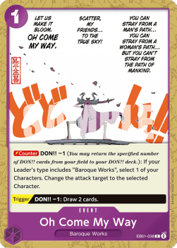 Oh Come My Way (EB01-038) - Memorial Collection (Common) [EB01-038] - JotaCards - Tu Tienda de TCG