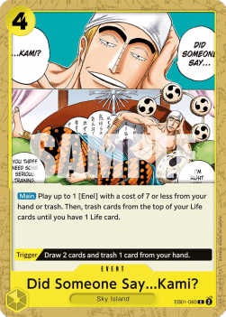 Did Someone Say...Kami? (EB01-060) - Memorial Collection (Common) [EB01-060] - JotaCards - Tu Tienda de TCG