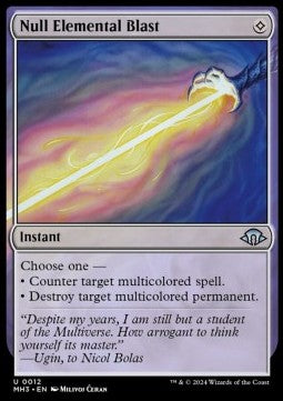 Null Elemental Blast - Modern Horizons 3 (Uncommon) [MH3-12] - JotaCards - Tu Tienda de TCG