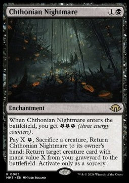 Chthonian Nightmare - Modern Horizons 3 (Rare) [MH3-83] - JotaCards - Tu Tienda de TCG
