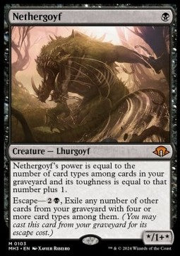 Nethergoyf - Modern Horizons 3 (Mythic) [MH3-103] - JotaCards - Tu Tienda de TCG