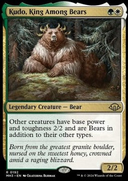 Kudo, King Among Bears - Modern Horizons 3 (Rare) [MH3-192] - JotaCards - Tu Tienda de TCG