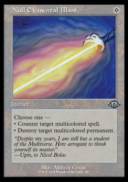 Null Elemental Blast - Modern Horizons 3: Extras (Uncommon) [XMH3-387] - JotaCards - Tu Tienda de TCG