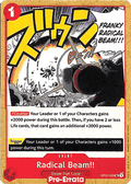 Radical Beam!! (OP01-029) - Romance Dawn (Pre-Errata) (Uncommon) [OP01E-029] - JotaCards - Tu Tienda de TCG