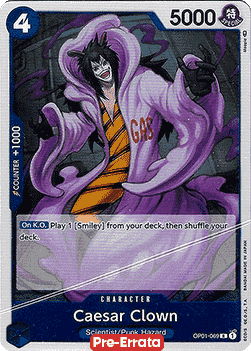 Caeser Clown (OP01-069) - Romance Dawn (Pre-Errata) (Rare) [OP01E-069] - JotaCards - Tu Tienda de TCG