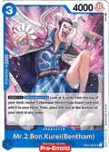 Mr.2.Bon.Kurei(Bentham) (OP01-084) - Romance Dawn (Pre-Errata) (Uncommon) [OP01E-084] - JotaCards - Tu Tienda de TCG