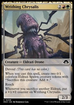 Writhing Chrysalis - Modern Horizons 3 (Common) [MH3-208] - JotaCards - Tu Tienda de TCG