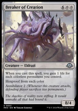 Breaker of Creation - Modern Horizons 3 (Uncommon) [MH3-1] - JotaCards - Tu Tienda de TCG