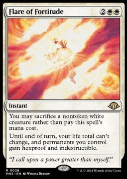 Flare of Fortitude - Modern Horizons 3 (Rare) [MH3-26] - JotaCards - Tu Tienda de TCG