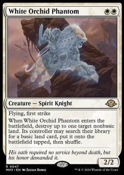 White Orchid Phantom - Modern Horizons 3 (Rare) [MH3-47] - JotaCards - Tu Tienda de TCG