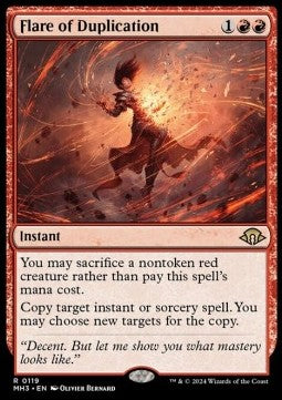 Flare of Duplication - Modern Horizons 3 (Rare) [MH3-119] - JotaCards - Tu Tienda de TCG