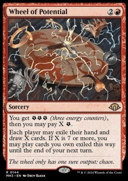 Wheel of Potential - Modern Horizons 3 (Rare) [MH3-144] - JotaCards - Tu Tienda de TCG