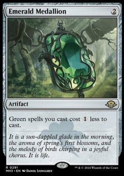 Emerald Medallion - Modern Horizons 3 (Rare) [MH3-291] - JotaCards - Tu Tienda de TCG