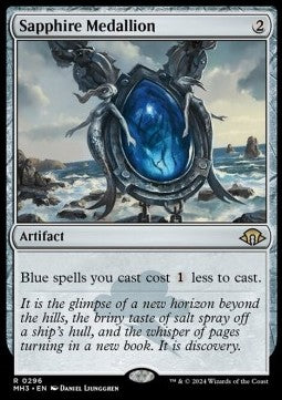 Sapphire Medallion - Modern Horizons 3 (Rare) [MH3-296] - JotaCards - Tu Tienda de TCG