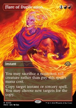 Flare of Duplication (V.1) - Modern Horizons 3: Extras (Rare) [XMH3-333] - JotaCards - Tu Tienda de TCG