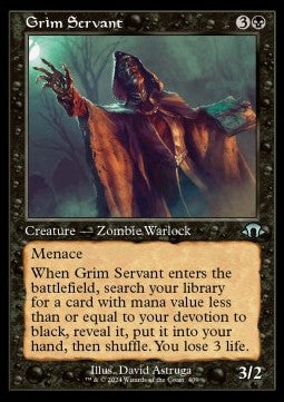 Grim Servant - Modern Horizons 3: Extras (Uncommon) [XMH3-409] - JotaCards - Tu Tienda de TCG