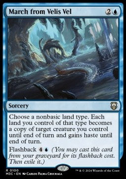 March from Velis Vel - Commander: Modern Horizons 3 (Rare) [M3C-100] - JotaCards - Tu Tienda de TCG