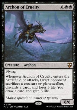 Archon of Cruelty - Commander: Modern Horizons 3 (Mythic) [M3C-197] - JotaCards - Tu Tienda de TCG