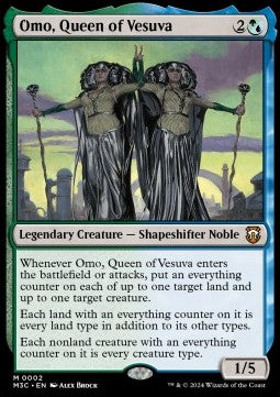 Omo, Queen of Vesuva - Commander: Modern Horizons 3 (Mythic) [M3C-2] - JotaCards - Tu Tienda de TCG