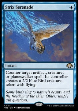 Strix Serenade - Modern Horizons 3 (Rare) [MH3-71] - JotaCards - Tu Tienda de TCG