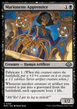Marionette Apprentice - Modern Horizons 3 (Uncommon) [MH3-100] - JotaCards - Tu Tienda de TCG