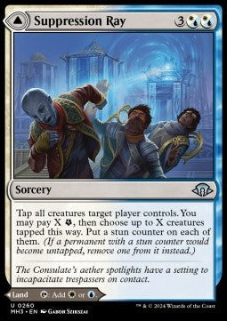 Suppression Ray // Orderly Plaza - Modern Horizons 3 (Uncommon) [MH3-260] - JotaCards - Tu Tienda de TCG