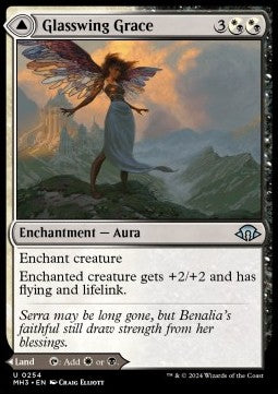 Glasswing Grace // Age-Graced Chapel - Modern Horizons 3 (Uncommon) [MH3-254] - JotaCards - Tu Tienda de TCG