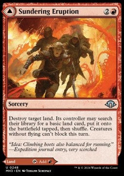 Sundering Eruption // Volcanic Fissure - Modern Horizons 3 (Uncommon) [MH3-248] - JotaCards - Tu Tienda de TCG