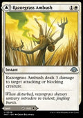Razorgrass Ambush // Razorgrass Field - Modern Horizons 3 (Uncommon) [MH3-238] - JotaCards - Tu Tienda de TCG