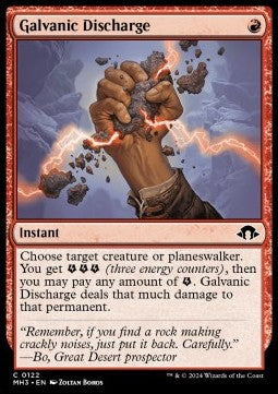 Galvanic Discharge - Modern Horizons 3 (Common) [MH3-122] - JotaCards - Tu Tienda de TCG