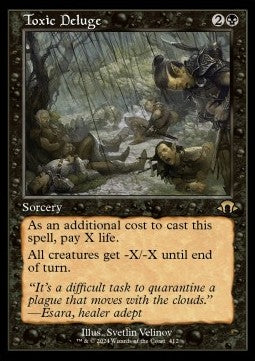 Toxic Deluge - Modern Horizons 3: Extras (Rare) [XMH3-412] - JotaCards - Tu Tienda de TCG