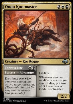 Ondu Knotmaster // Throw a Line - Modern Horizons 3 (Uncommon) [MH3-196] - JotaCards - Tu Tienda de TCG